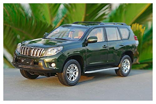 Aleación Niño Coche Deportivo 1/18 para Land para Cruiser para Prado Diecast SUV Model Model Toys For Boy Gifts Collection Casting Model Modelo con Caja para niños pequeños niños niñas Regalo