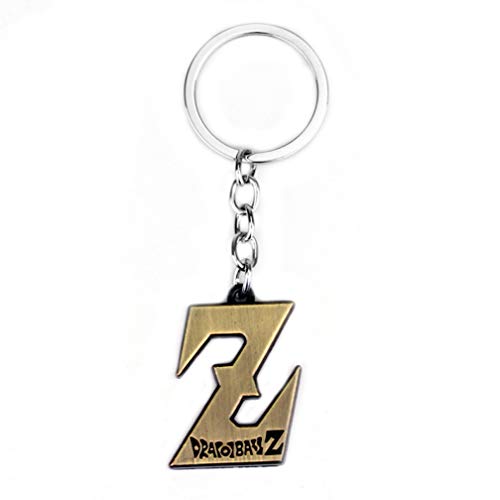 Anime Dragon Ball - Llavero en Forma de Z, diseño de Key Chain