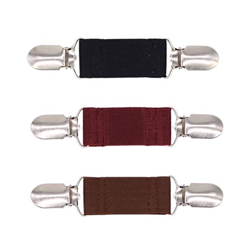 Bestoyard - Clips para chaqueta de punto, unisex, sencillos, elegantes, para jersey, chaqueta, clips, para hombres y mujeres, 3 unidades