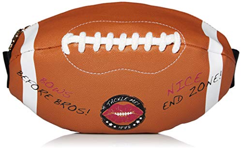 Betsey Johnson Football Fanny Pack