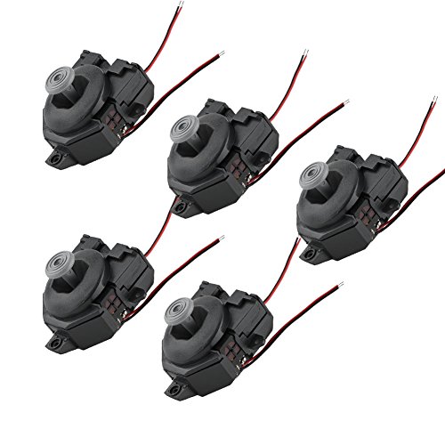 Bewinner Joystick N64 5Pcs / Set 3D Joystick Stick Analógico Thumbsticks Pieza de Repuesto para Videojuegos Pieza de Control Thumbstick para N64 Controller