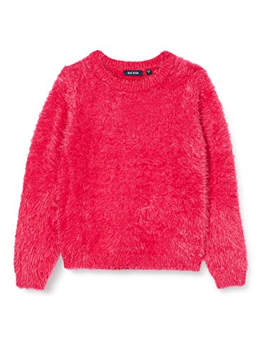 blue seven Mädchen Pullover, Rundhals Suter Pulver, 434 Magenta Orig, 4 años para Niñas