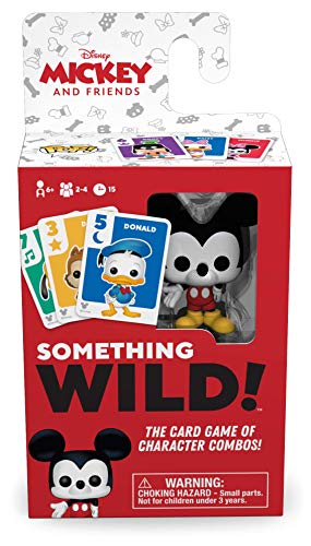 Board Games 49355 Signature Something Wild Card Game-Mickey & Friends, Multicolor