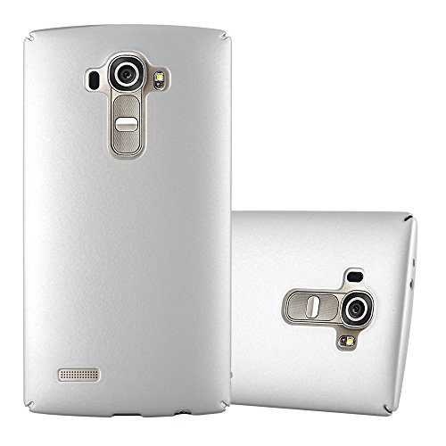 Cadorabo Funda para LG G4 / G4 Plus en Metal Plato - Cubierta Protección de Plástico Duro Super Delgada e Inflexible con Antichoque - Case Cover Carcasa Protectora Ligera