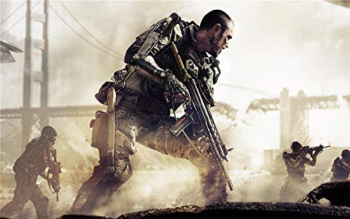 Call of Duty Advanced Warfare Jigsaw Puzzle 500 Piezas, Educational Game Juguete para Aliviar Estrés Juego Intelectual Cerebro Desafío, Decoración Hogareña, 20In X 15In