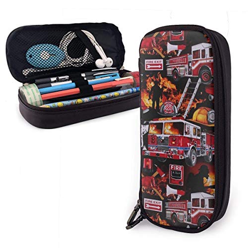 Camión De Bomberos,Estuche Escolar,Papelería Estuche,Bolso De Cosméticos,Plumier Colegio Pen,Estuche De Lápices,Bolsa De Lápices,Bolsa De Lápiz Organizador