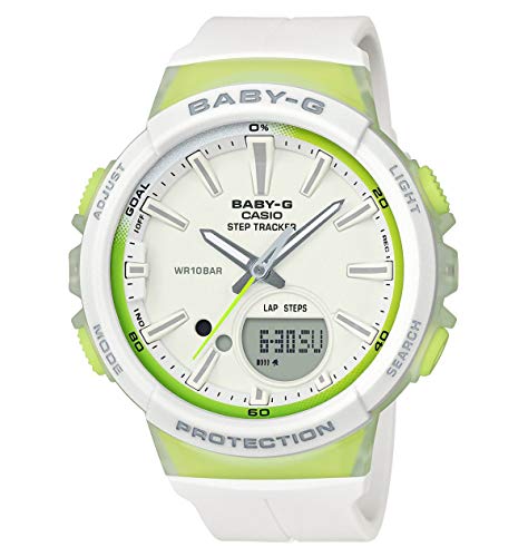 Casio Reloj Analogico-Digital para Mujer de Cuarzo con Correa en Resina BGS-100-7A2ER