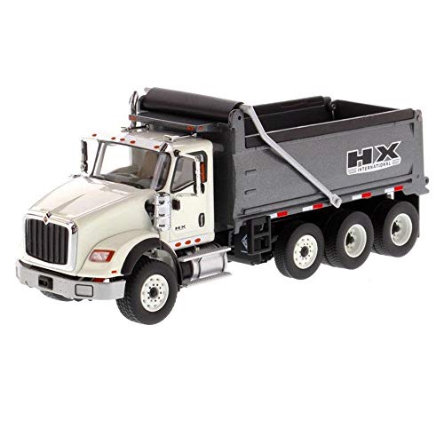 Colección diecast 1/50 Gris International HX620 Dump Truck Vehículo de aleación Modelo Coche diecast Modelo de Coche de Juguete de Regalo