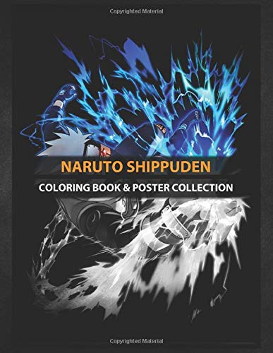Coloring Book & Poster Collection: Naruto Shippuden Kakashi Naruto Anime Kakashi Kakashi Face Kakashi Anbu Anime & Manga