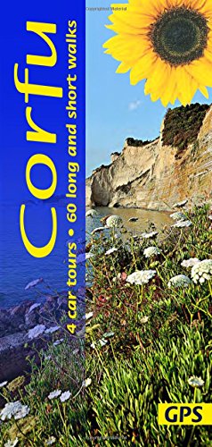 Corfu: 4 Car Tours, 60 Long and Short Walks (Landscapes) [Idioma Inglés]: 4 car tours, 60 long and short walks with GPS (Sunflower Walking & Touring Guide)