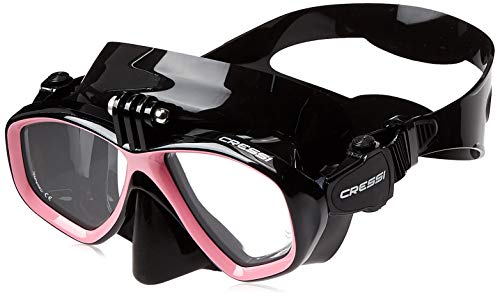 Cressi Action, máscara de buceo para cámara GoPro Unisex