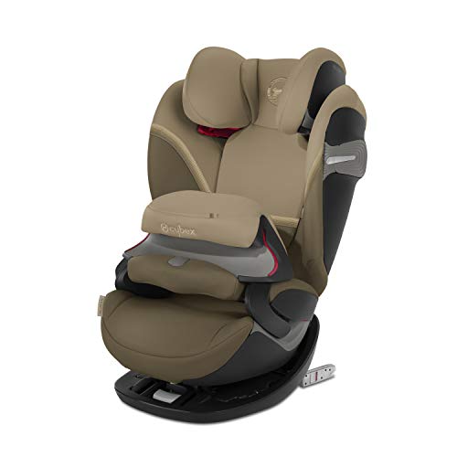 CYBEX Gold Silla de coche 2 en 1 para niños Pallas S-Fix, Para coches con y sin Isofix, Grupo 1/2/3 (9-36 kg), Desde los 9 meses hasta los 12 años aproximativamente, Classic Beige