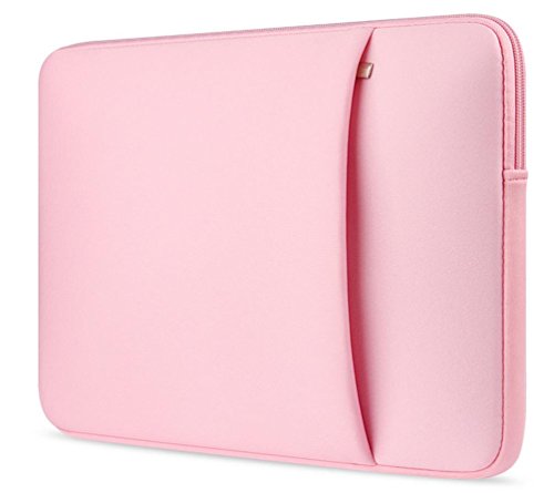 Da.Wa Funda Protectora Antigolpes Ultra Fino para 11" 13" 15" 15,6" Ordenadores Portátiles Bolso de la Cubierta Caja de La Tableta para 15 Pulgadas(Rosa)