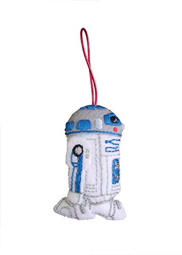 Decoración artesanal de fieltro Star Wars R2D2