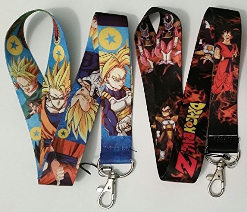 Dragonball Dragon Ball Z Lanyard Porte-clés Ensemble