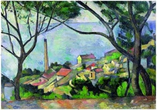 Editions Ricordi 3001N27015 - Puzzle de 2000 Piezas del Cuadro Vista del Estanque de Paul Cezanne