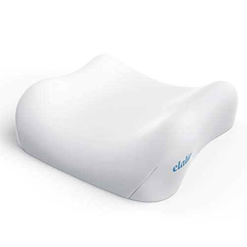 ELATIV Almohada ortopédica HWS cervical contra el dolor de cuello – Almohada con 2 perfiles diferentes para dormir de lado y de espalda – Fabricado en Austria