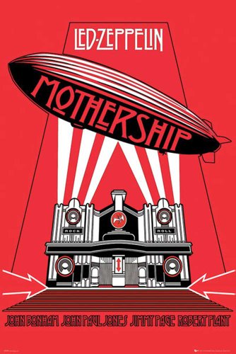 Empire Led Zeppelin-Mothership', Póster Solo, 61x91.5cm