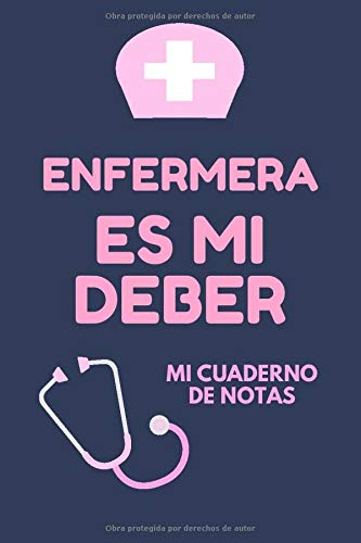 Enfermera es mi deber: Para entusiastas de enfermería | Cuaderno de calidad | Magnífico diseño | cuaderno fácil de llenar