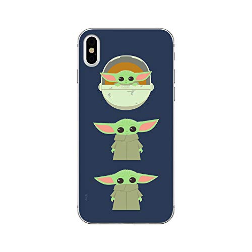 Ert Group SWPCBYODA2429 Star Wars - Cubierta del Teléfono Móvil, Baby Yoda 007 Iphone X/ Xs