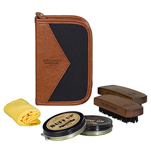 Gentlemen's Hardware Kit de brillo de zapatos | Carbón vegetal