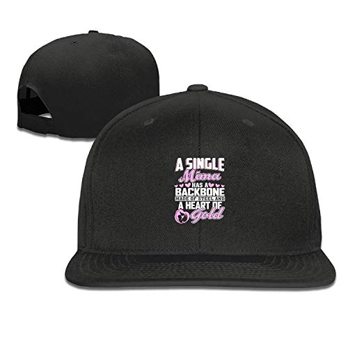 Gorra de béisbol para Mujer Un Solo Mima Tiene una Columna Vertebral Cool Mother Gorras para Hombre Ropa Deportiva Algodón para Sombrero Ajustable Unisex