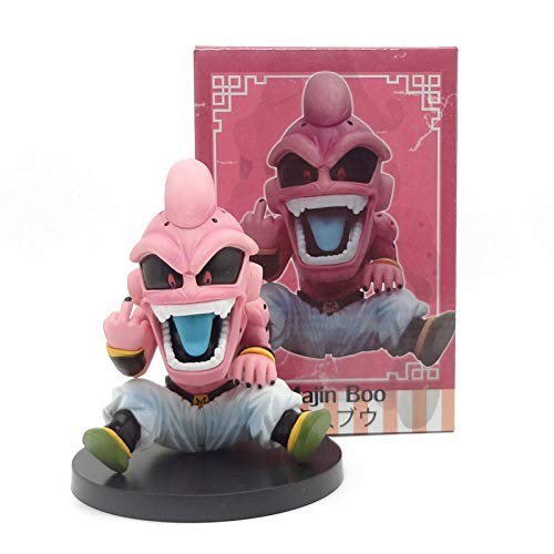 GYCOZ Decoración hogareña 12cm Dragon Ball Z Majin Buu Frieza Majin Boo Freeza Figura Figura Figura de acción PVC Toys Collection Doll Anime Dibujos Animados Modelo (Color : Buu Boxed)