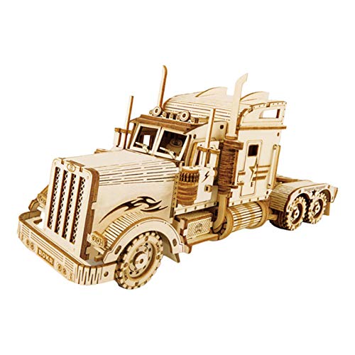 Hamaio Puzzles De Madera 3D - Coche De Juguete De Madera - Maquetas para Montar Adultos - 3D Modelo Mecánico Kit De Construcción - Juguete Educativo para Adultos Y Niños