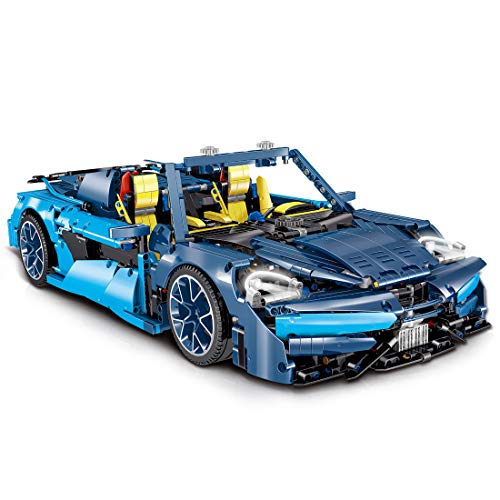 HYZM Technic MCL 570S Deportivo de Carrera Maqueta, 2655 Piezas Maqueta Construcción de Coche de Carreras, Compatible con Lego Technic