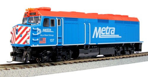 Kato USA Model Train Products 137 EMD F40PH Chicago Metra City of West Chicago Locomotive