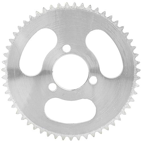 Keenso Scooter Eléctrico Piñón, Metal 55 Dientes 25H 3 Agujeros Crankset Placa de Engranaje Scooter Eléctrico Accesorio