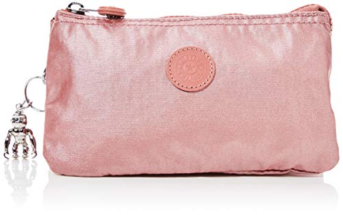 Kipling Creativity L, Monederos para Mujer, Rojo (Metallic Rust), 18.5x11x1.5 cm