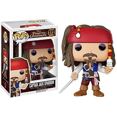 KYYT Funko Pirates of The Caribbean #172 Captain Jack Sparrow Pop! Chibi