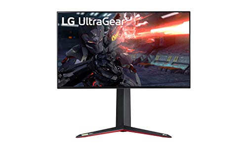 LG 27GN950 Ultragear Monitor Gaming 27" UltraHD 4K Nano IPS 1ms HDR 600, 3840x2160, G-Sync Compatible y AMD FreeSync Premium Pro 144Hz, HDMI 2.0, Display Port 1.4, Salida Audio, Flicker Safe, Negro