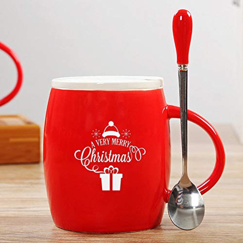 lookmoon Taza Mugs Tazas Inicio Cerámica Dibujos Animados Navidad Niño Regalo Taza pequeña Santa Muñeco de Nieve Taza de Mousse Alce Botas de Navidad Beber Copas