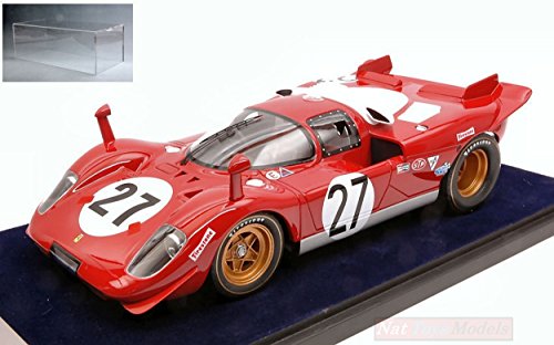 LOOKSMART LS1808BV Ferrari 512 S N.27 24 H Daytona 1970 J.ICKX-SCHETTY C/V.1:18 Compatible con