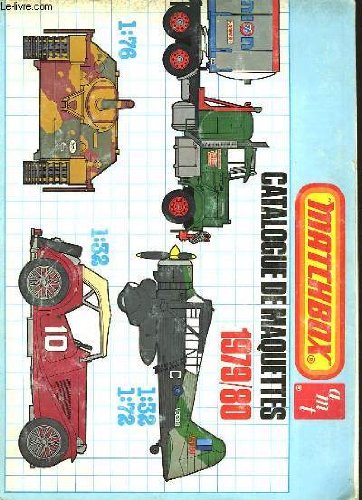 MATCHBOX - CATALOGUE DE MAQUETTES 1979/80