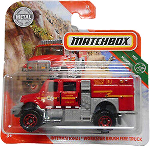 Matchbox International Workstar Brush Fire Truck 74/100