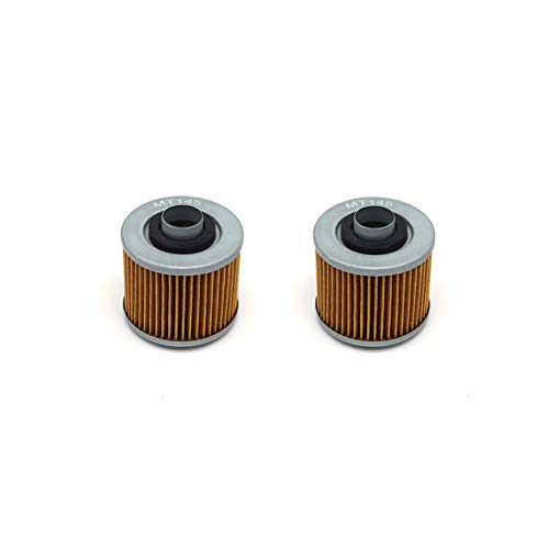 MEXITAL Motocicleta Filtro de Aceite oil filter paquete de 2 para PEGASO 650 TRAIL 660 2008 PEGASO 650 660 2007-2008 PEGASO 660 660 2005-2012 PEGASO 650 STRADA 649 2005 PEGASO 650 TRAIL 649 2006