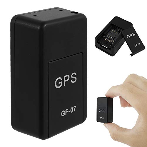 Mini Localizador de GPS,Mini Rastreo Magnético Antirrobo Localizador GPS Rastreador en Tiempo Real,Rastreador Inteligente Antipérdida LED con Alarma de Ubicación Coche, para Niños/Objetos de Valor