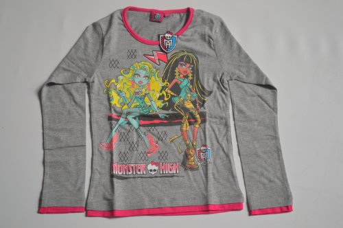 MONSTER HIGH camisa, SZ. 152, gris