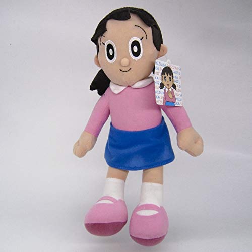 Muñeca De Peluche Infantil Nobita Nobi Doraemon Minamoto Shizuka Konta Takeshi Gigante Honekawa Suneo Cartoon Plush Toy Y599 Rosa