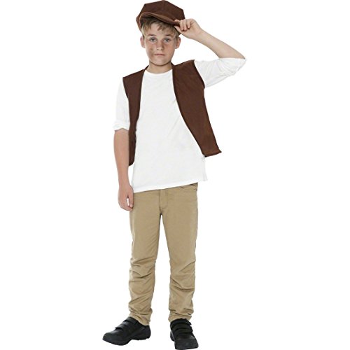 NET TOYS Disfraz Infantil de Campesino Medieval Traje Infantil Granjero Atuendo