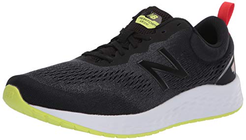 New Balance Hombre Fresh Foam Arishi v3 Scarpe Running, Negro (Black/White/Green), 47.5 EU