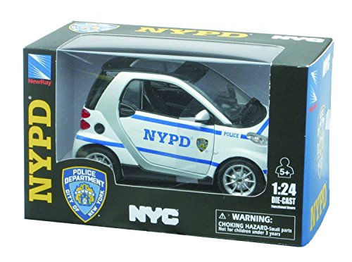 NewRay 71203 "Smart For Two - NYPD Modelo de Coche de policía