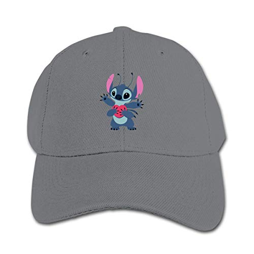 NI La Puntada de Gorra con Visera para niños Tiene una Gorra de béisbol con Forma de corazón para niños y niñas