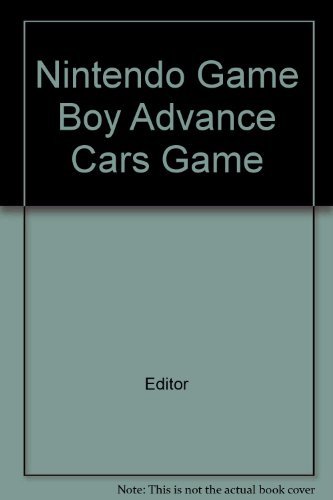 Nintendo Game Boy Advance Cars Game