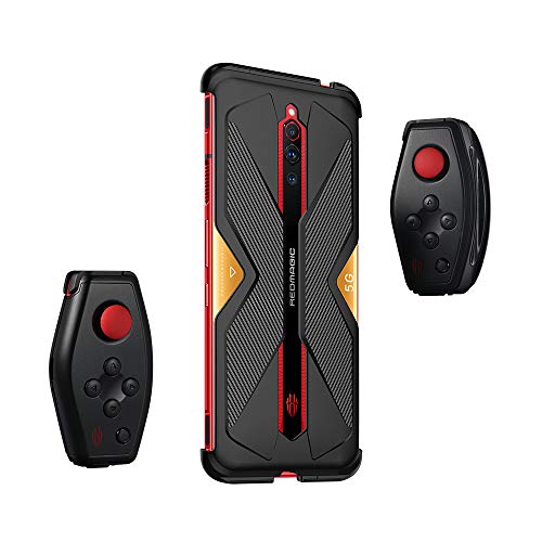 Nubia RedMagic 5G Wireless Bluetooth Gamepad Gaming, |Mando Inalámbrico | (Negro)+Fundas para RedMagic 5G (Pro Handle Protective Case)