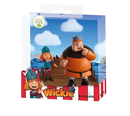 Pack 2 minifiguras Vicky & Faxe 7-9 cm. Vicky el Vikingo