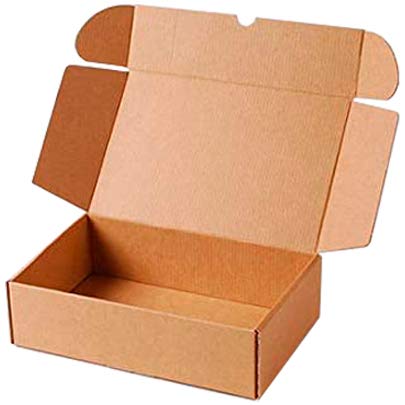 packer PRO Pack 25 Cajas Carton Envios Kraft Automontables para Ecommerce, Pequeña 21x18x4cm